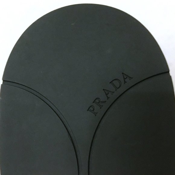 Prada Black Multi Heart-applique Pointed-toe Flats - Picture 9 of 9